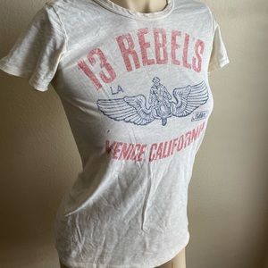 13 rebels graphic tee shirt